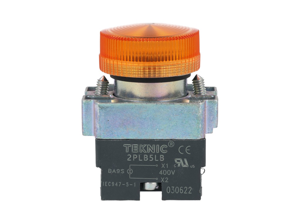 2PLB5LB-400 — LAMPARA INDICADORA AMBAR S/LED - DESCONTINUADO