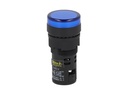 TP-LI16-B — LAMPARA PILOTO LED AZUL 16mm 220VCA*NO SON A PRUEBA DE EXPLOSION*