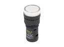 TP-LI16-W — LAMPARA PILOTO LED BLANCO 16mm 220VCA*NO SON A PRUEBA DE EXPLOSION*