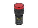 TP-LI16-R — LAMPARA PILOTO LED ROJO 16mm 220VCA*NO SON A PRUEBA DE EXPLOSION*