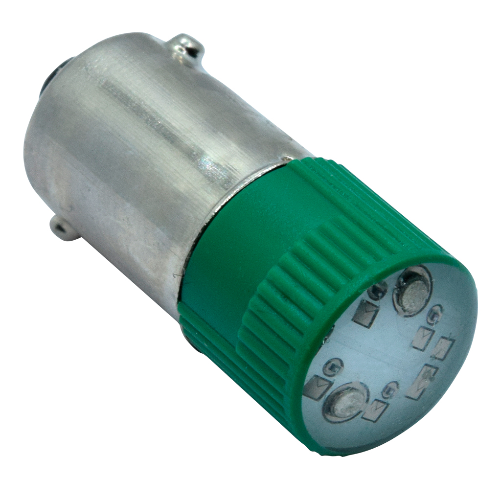 MCB9324 — LED VERDE 24VCA/CD