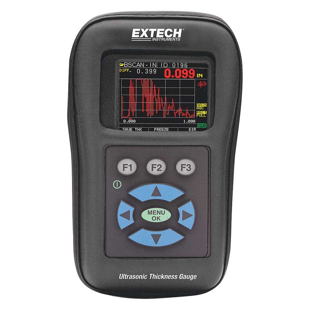TKG250 — MEDIDOR DE GROSOR DIGITAL ULTRASONICO/ DATALOGGER CON ONDA DE COLOR