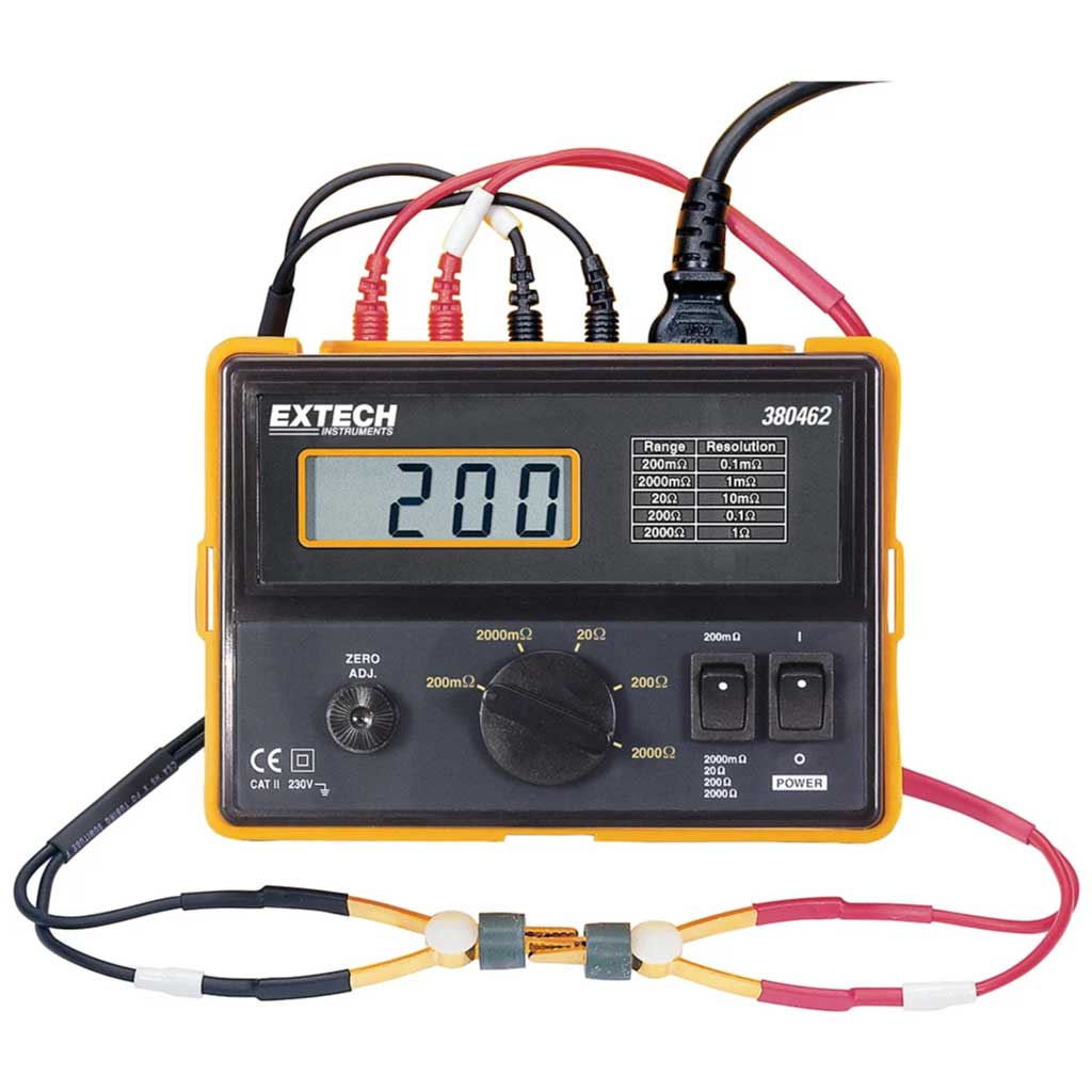 380462 — MILIOHMETRO DE PRECISION (220VCA)