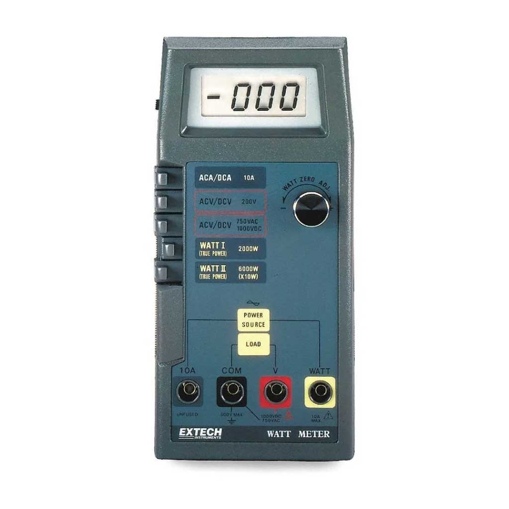 380660 — MULTIMETRO DIGITAL/WATTIMETRO *OFERTA*