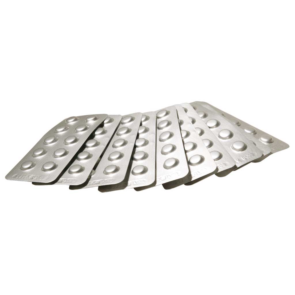 CL203 — PASTILLAS REACTIVO PAQ. P/100 PRUEBAS