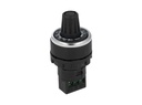 BPR05K — POTENCIOMETRO 22mm 5K OHMS 1.5WATTS CON PERILLA GRADUADA, TOLERANCIA 10%, RESISTENCIA DE AISLAMIENTO MIN 10M OHMS (500VCD) 17.30 MA