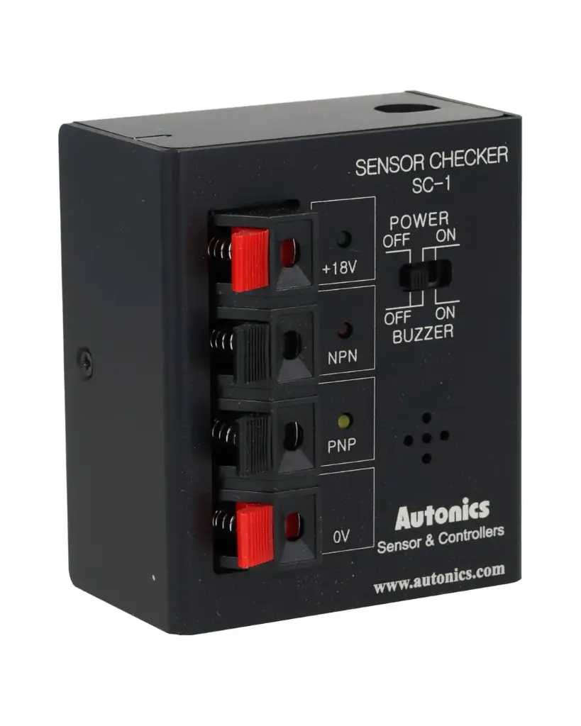 SC-1 — PROBADOR DE SENSORES NPN/PNP, C/BUZZER