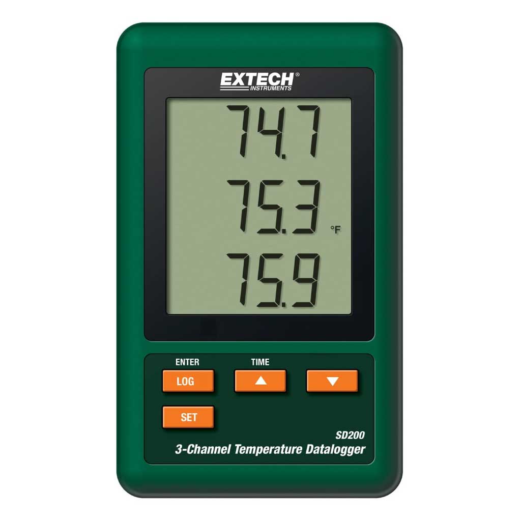 SD200 — REGISTRADOR DE TEMP. DE 3 CANALES