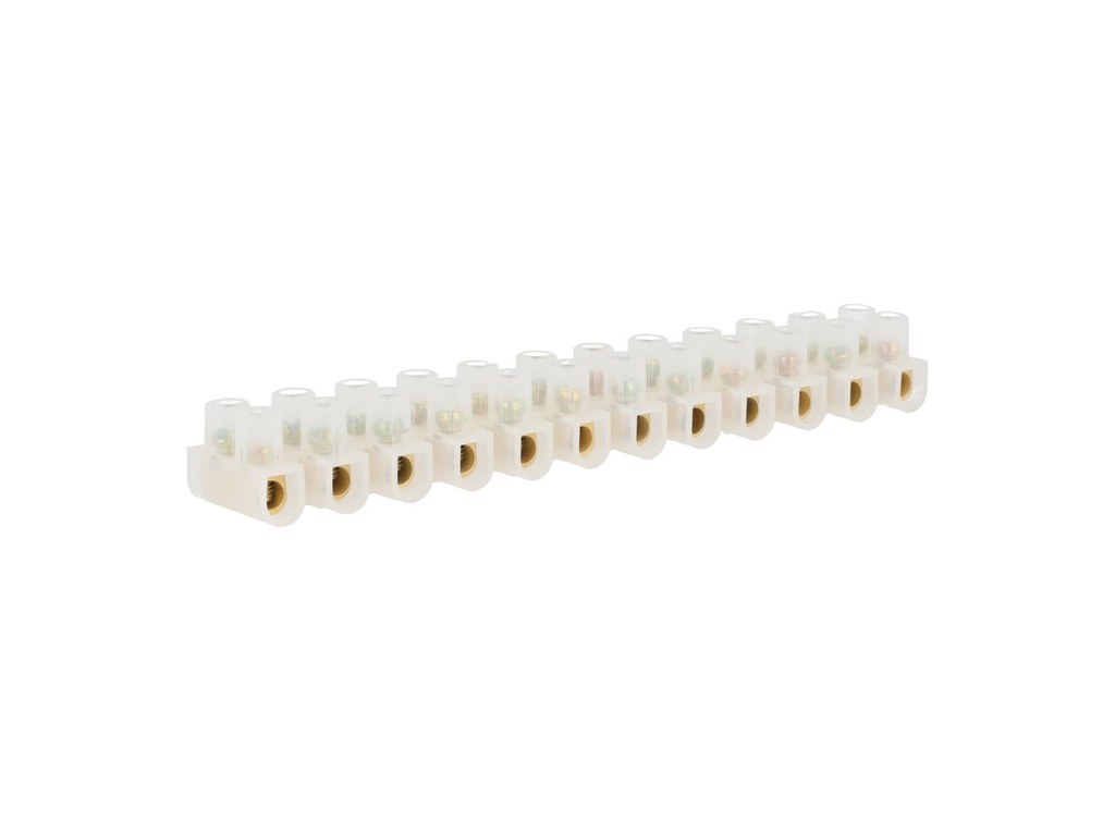 JS-15A — REGLETA DE CONEXION 12 POLOS 15A TIPOU
