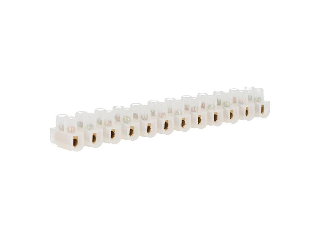 JS-6A — REGLETA DE CONEXION 12 POLOS 6AMP TIPO U