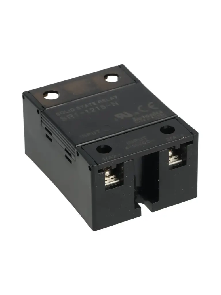 SR1-1215 — RELEVADOR DE ESTADO SOLIDO, 24-240VCA, ENTRADA 4-30VCC, 15A CRUCE DE CERO
