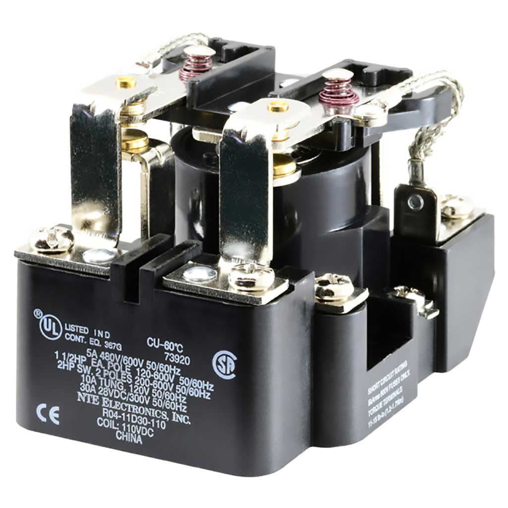 R04-11D30-110 — REL. 110VCD/2P2T/30AMP