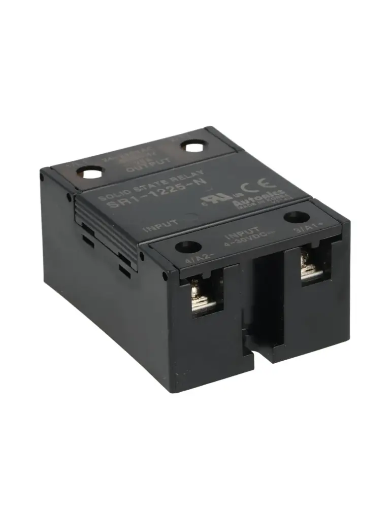 SR1-1225-N — RELEVADOR ESTADO SOLIDO 24-240VCA, ENTRADA 4-30VCD 25A