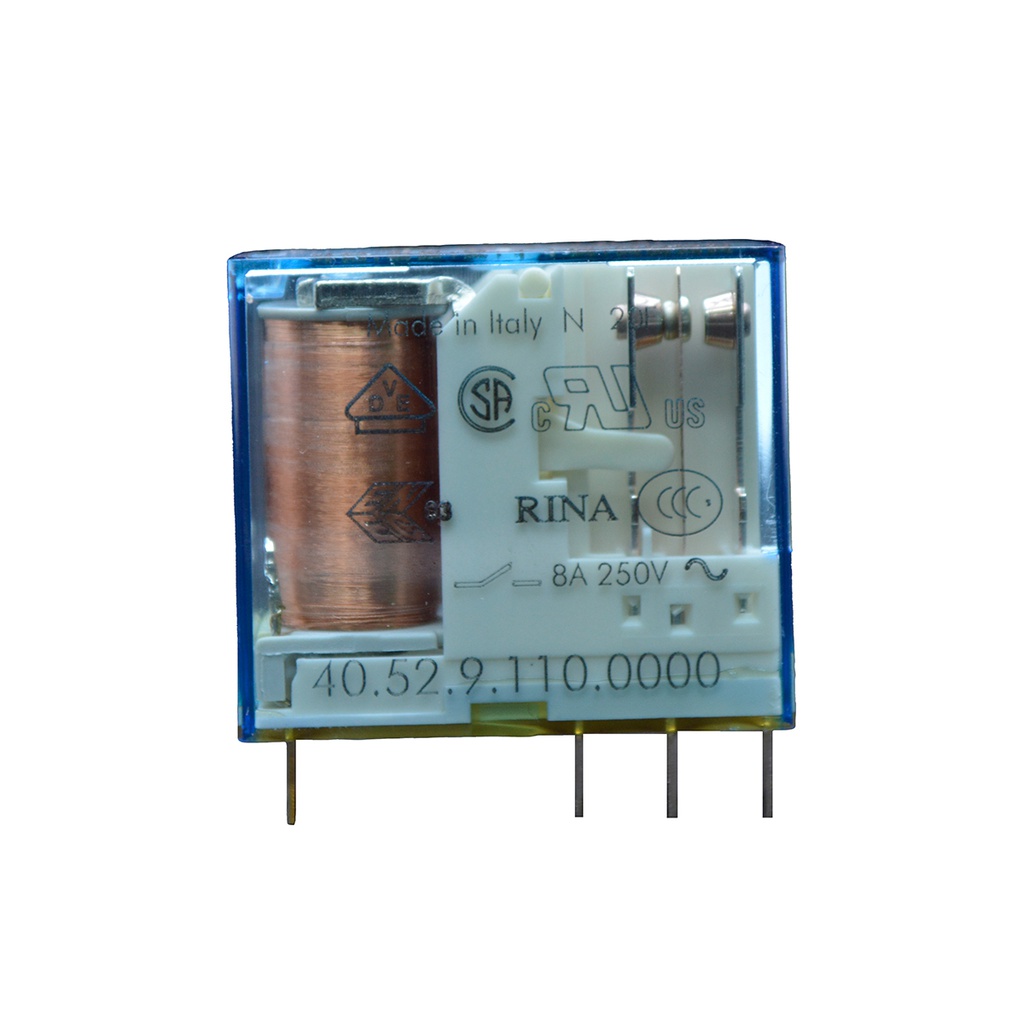 405291100000 — RELE 110VCD 2P2T 8AMP.