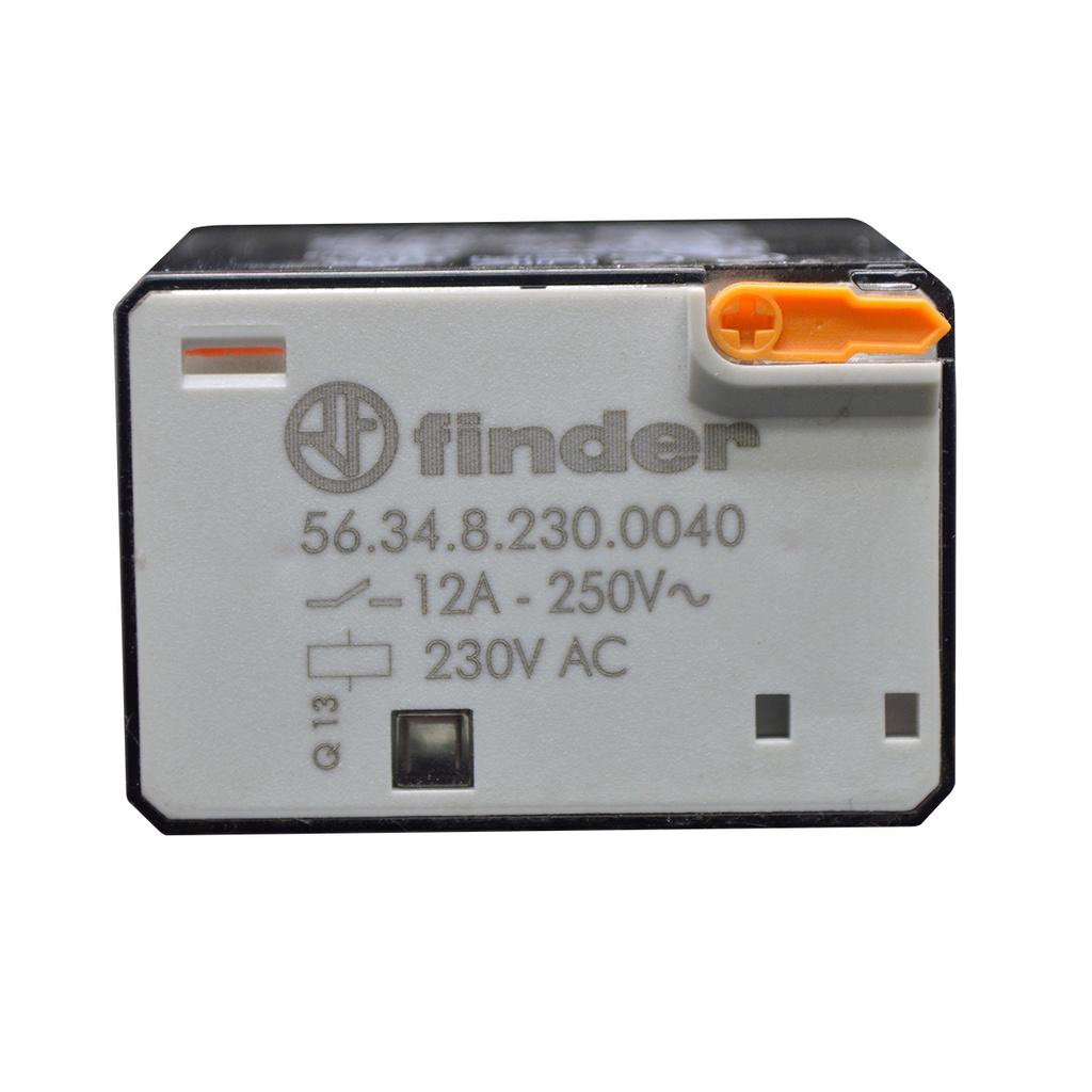 563482300040 — RELE 4CC FASTON (230VAC) 12A