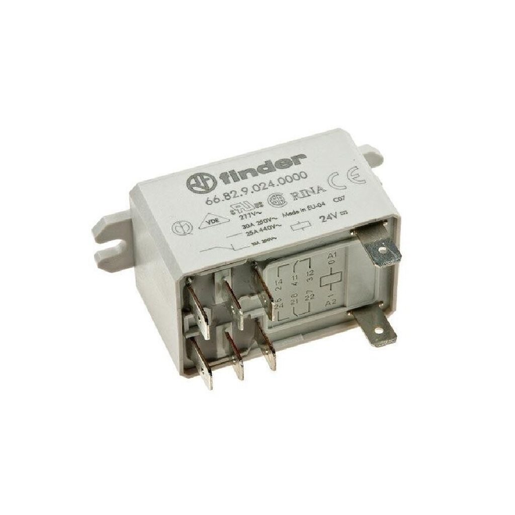 668290240000 — RELE DE POTENCIA (24VDC)30A CA/CC