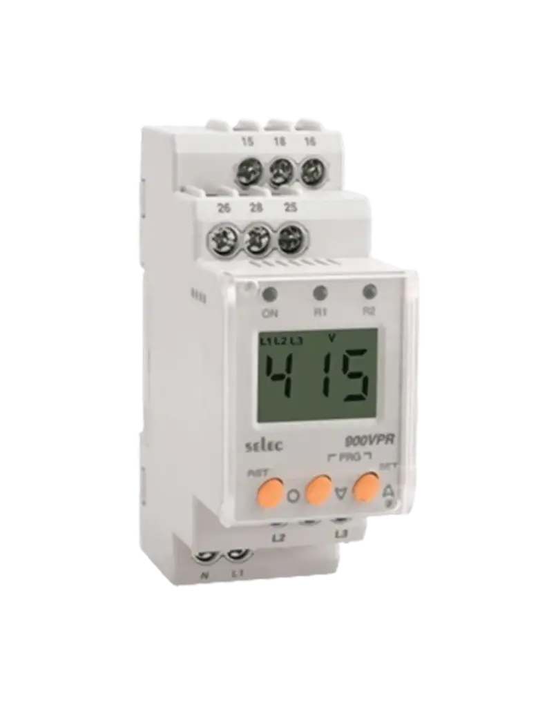 900VPR-2-280/600V — RELE DE PROTECCION DE VOLTAJE 3Ø, ALIM:AUTOLIMEN, RANGO 300-600V
