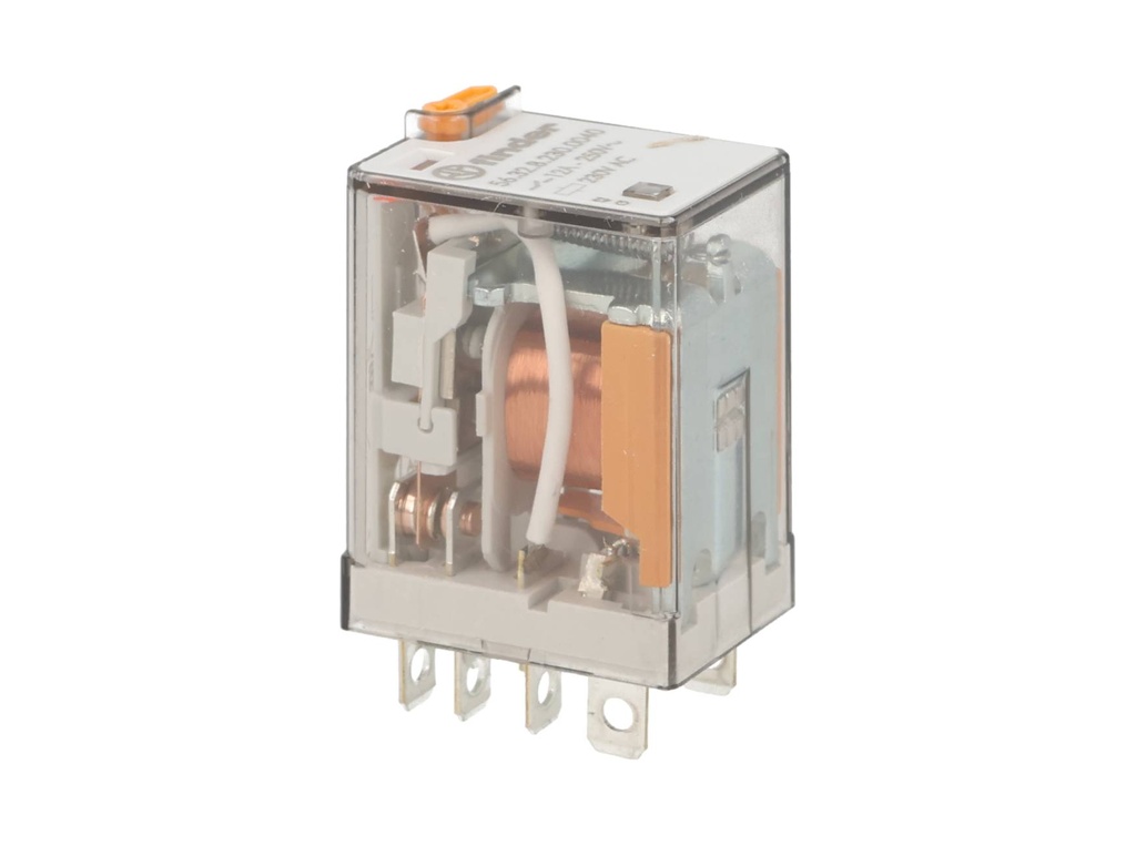 563282300040 — RELE FASTON 230VCA 2P2T 12AMP.