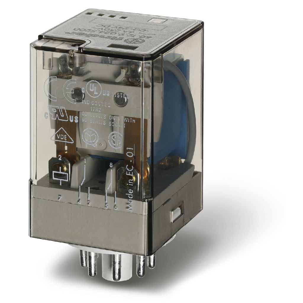 601290240040 — RELE OCTAL 24VCD 10AMP