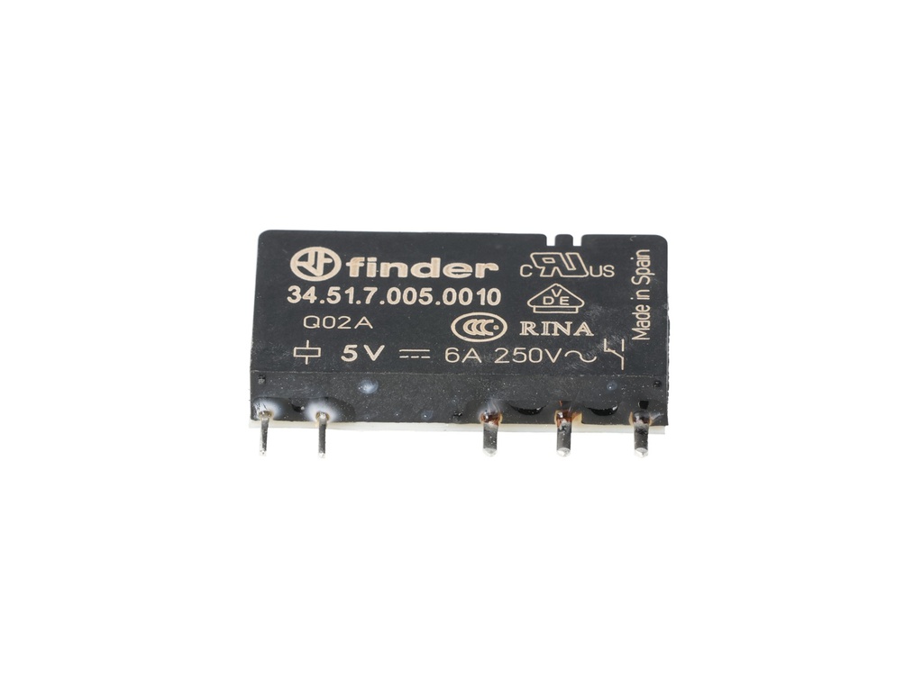 345170050010 — RELE PARA CI (5VDC) 6A