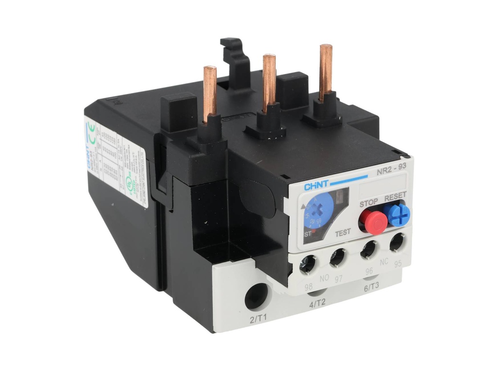 NR2-93-65A — RELE TERMICO DE SOBRECARGA 48-65AMPPARA CONTACTOR SERIE NC1 Y NC2