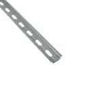 CA601/S — RIEL DIN 15MM, TRAMO DE 1MT. PERFORADO.