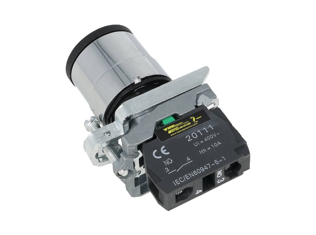 TP-XB4-2K — SELECTOR 2POS. CON LLAVE 1NA 22mm MANETA CORTA *NO SON A PRUEBA DE EXPLOSION*
