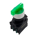 BKJ3365 — SELECTOR 3 POS.2NA/1NC 22mm LED VERDE CAPACIDAD DE CONTACTOS MANETA LARGA CA110-660/15A, CD110/6A *NO SON A PRUEBA DE EXPLOSION*