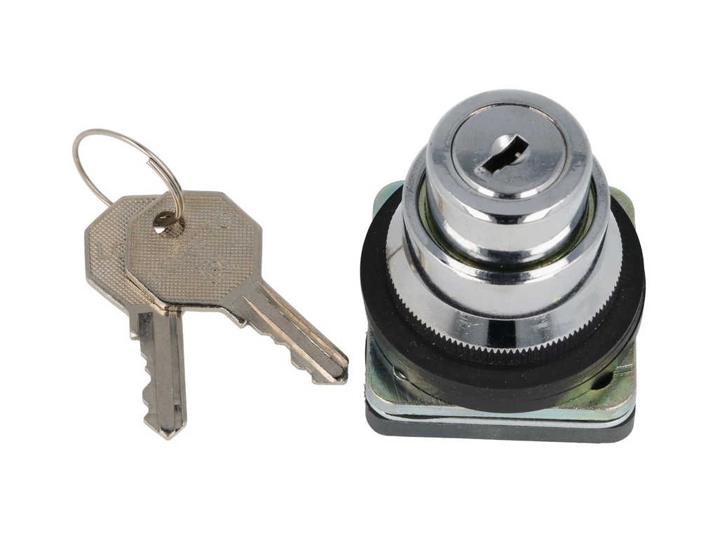 AK2-2POSR — SELECTOR C/LLAVE 2 POS C/RETORNO 30MM