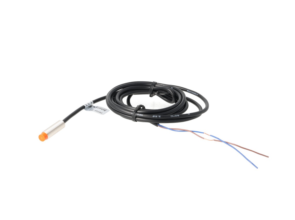 PRT08-2DC — SENSOR INDUCTIVO NC, SENSADO DE 2MM, 15-30VCD
