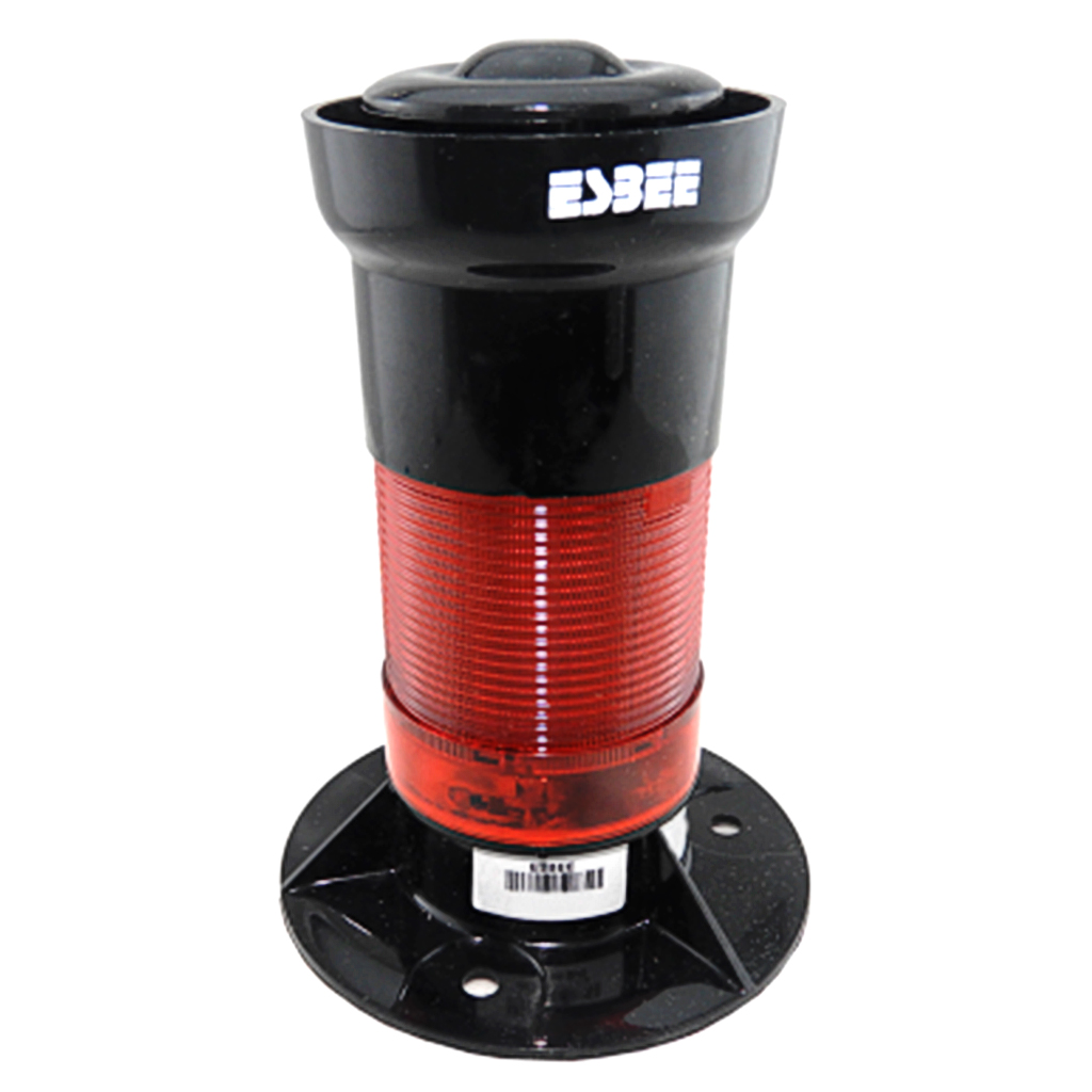 IA12M34R110A — SIRENA CON MODULO ROJO INTERMITENTE110V CA, 100 Lux, 100 dB, IP65