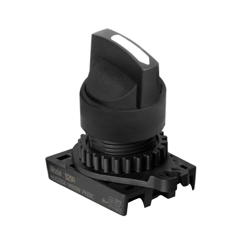 S2SR-S3W — S2SR-S3W — SWITCH SELECTOR BLANCO MANIJA CORTA 22MM