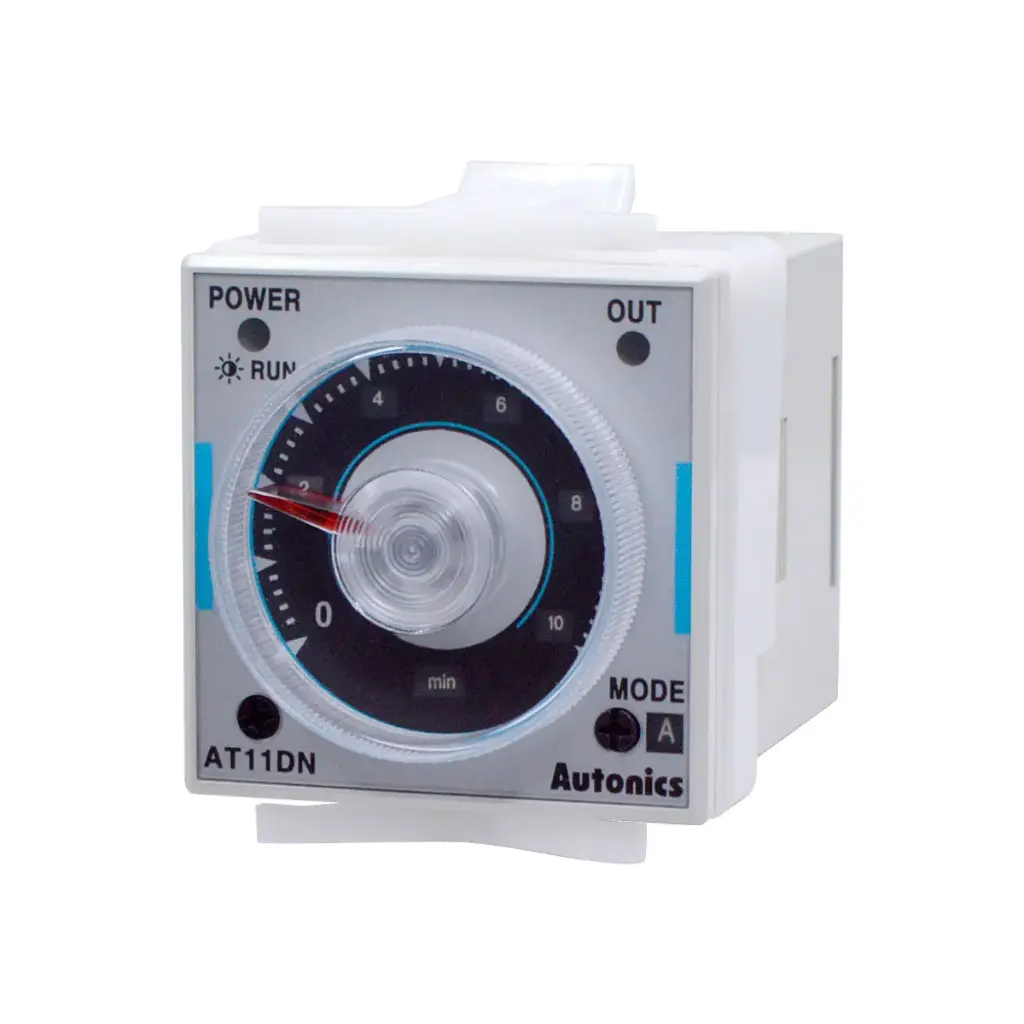 AT11DN — TEMPORIZADOR A MULTIFUNC.2P2T 100-240VCA/24-240VCD, 2CONACTOS RETARDADOS EQUIV.MA4N-A 