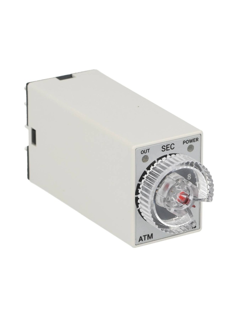 ATM4-610S — TEMPORIZADOR MINIATURA 110VCA 50/60HZ, 10 SEG.