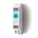 7T8100002303 — TERMOSTATO 0-60°C 1 NA 10A MONTAJE RIEL DIN 110/220VCA