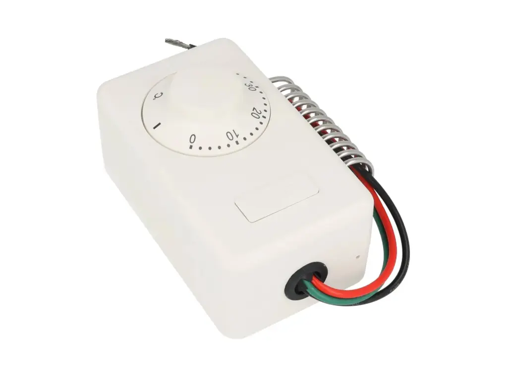 TP-TS-50B — TERMOSTATO 0A50°C 1C 16A 250V CON CAJAPRECISION +/- 5°C