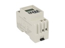 TP-TM848-1 — TIMER D SEMANAL, 120VCA, 8/ON-8/OFF 1CON 16AMP./AC1, 3AMP./AC2, BAT.RESP.36H, DIN RIEL