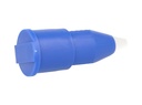 404010-06 — TOMA CORRIENTE TIPO EUROPEO AZUL, 2 POLOS, + T, 220-240V, 50-60Hz