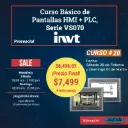 CURSO Pantallas HMI + PLC básico — sábado 28 de febrero y domingo 01 de marzo 2026                 *Precio por pareja*