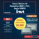 CURSO Pantallas HMI + PLC básico — sábado 20 y domingo 21 septiembre 2025                 *Precio por pareja*