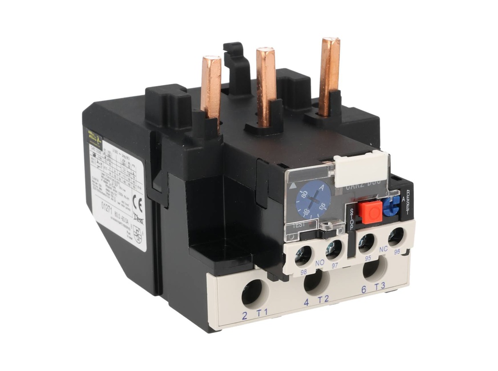 CAR2-D33-93A — RELE. TERMICO PARA LC1, 80-93A. (TRABAJOLIVIANO) 