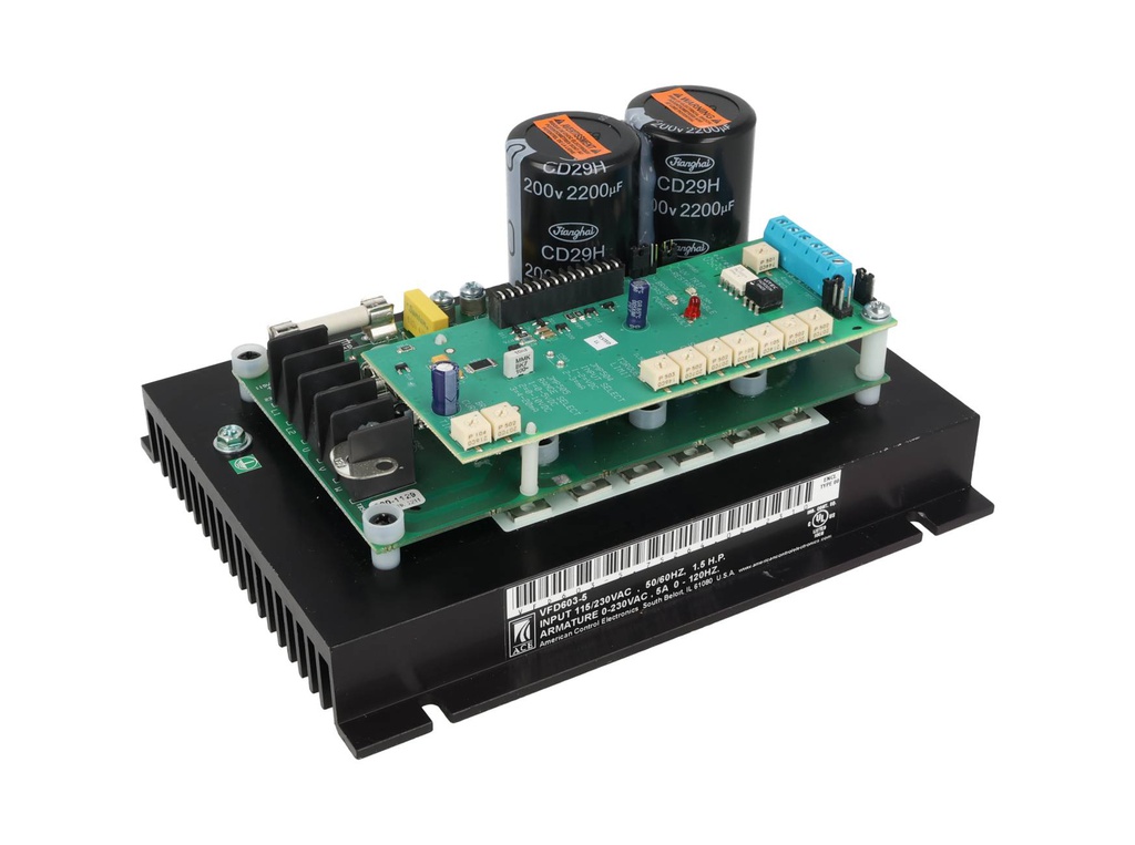 VFD603-5 — VARIADOR DE FRECUENCIA115/230VCA 1.5HP 5AMP. (# ANTERIOR VFD05-D230-PCM) 