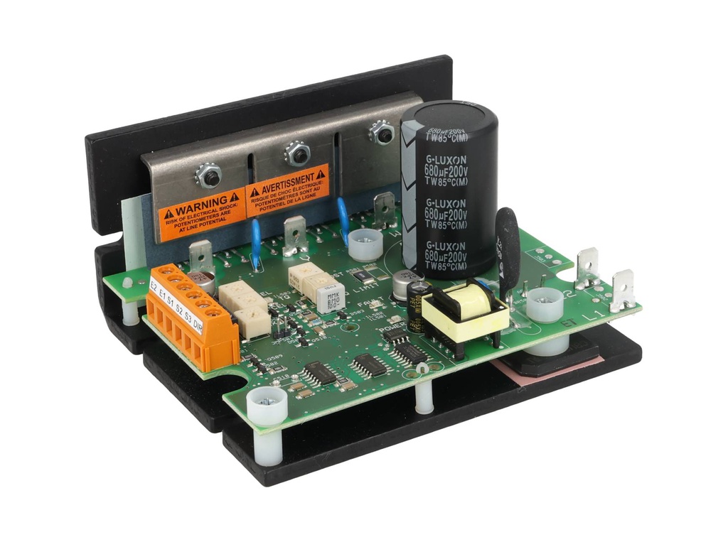 VFD100-2.4 — VARIADOR DE FRECUENCIA115VCA 1/4HP 1FASE, SALIDA0-115VCA 2.4AMP. (# ANTERIOR VFD02-115AC) 