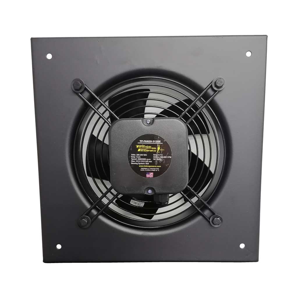 TP-FAN20-312BE — VENTILADOR C/BALERO 240VCA 312x312x62