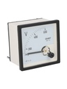 NP72-V-600 — VOLTIMETRO ANALOGO 0-600VCA 72 X 72MM