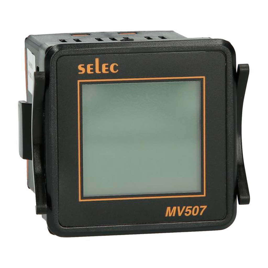 MV507-240V — VOLTIMETRO ANALOGO-DIGITAL 1 FASE, 240VCA48X48