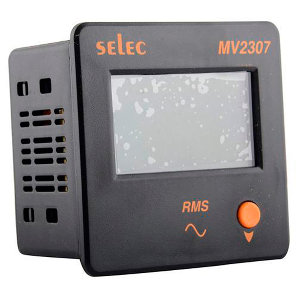 MV2307-240V — VOLTIMETRO DIGITAL 3 FASES, 240VCA 72X72