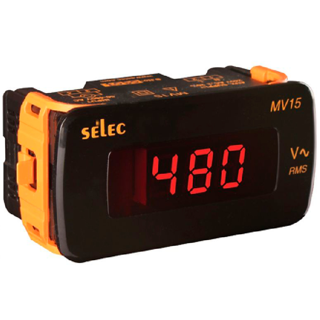 MV15-240 — VOLTIMETRO DIGITAL 230VCA 50/60HZ