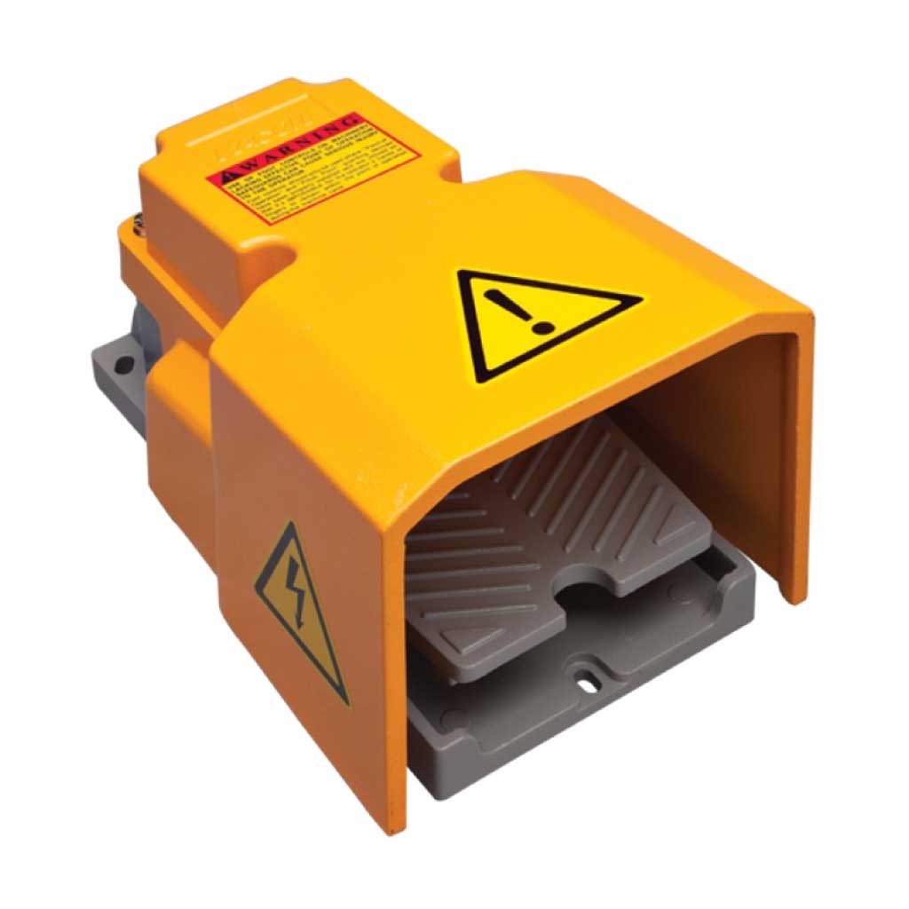 HRF-HD3NX — INTERRUPTOR DE PEDAL MEDIANO 1NA+1NC 15A125/250/380VCA, MICRO INTERRUPTOR TIPO Z, 211X150X129mm, IP54