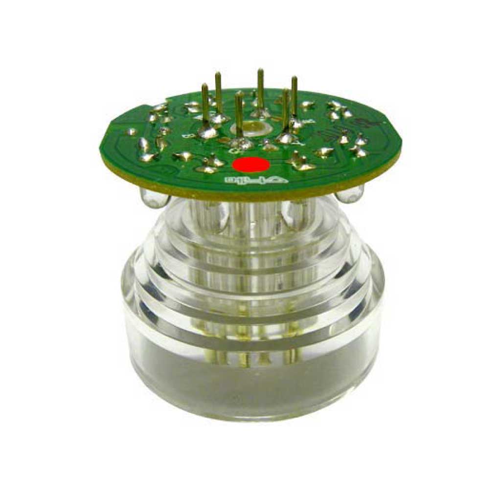 PRE-02-R — LED ROJO EN MODULO P/TORRETA  PRE  56MM